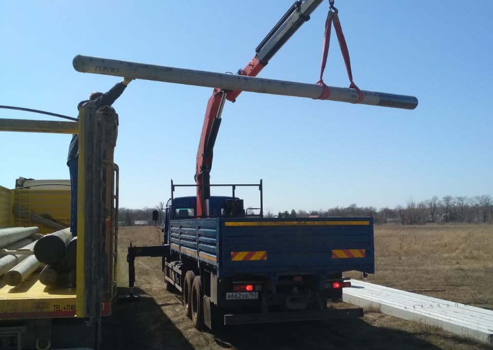 Стойки контактной сети РЖД в городе Самара